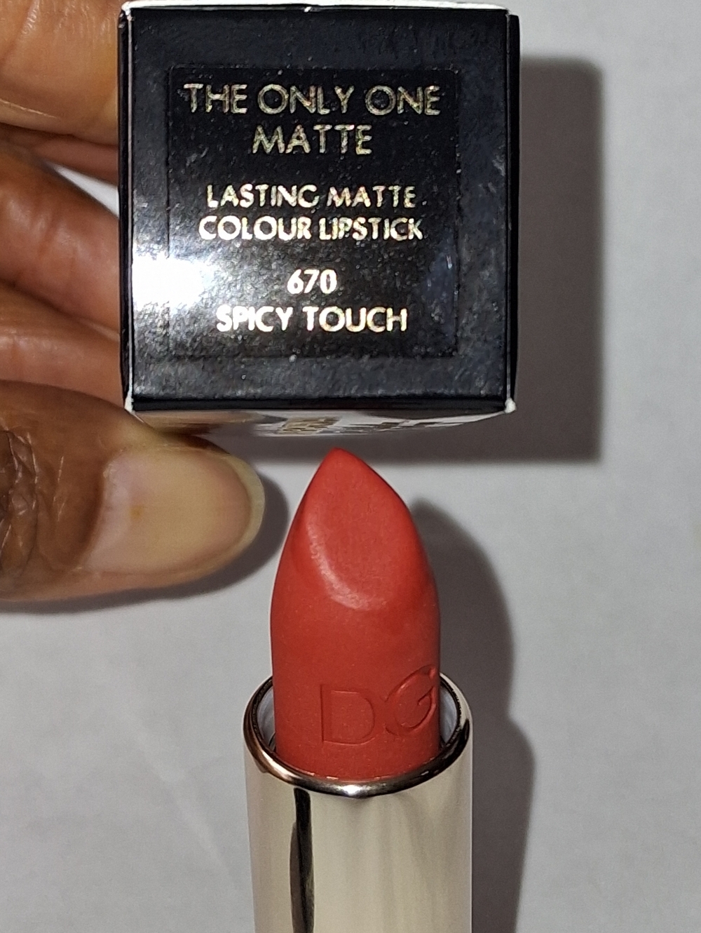 Dolce & Gabbana Matte Colour Lipstick — 670 Spicy Touch - Picture 6 of 8